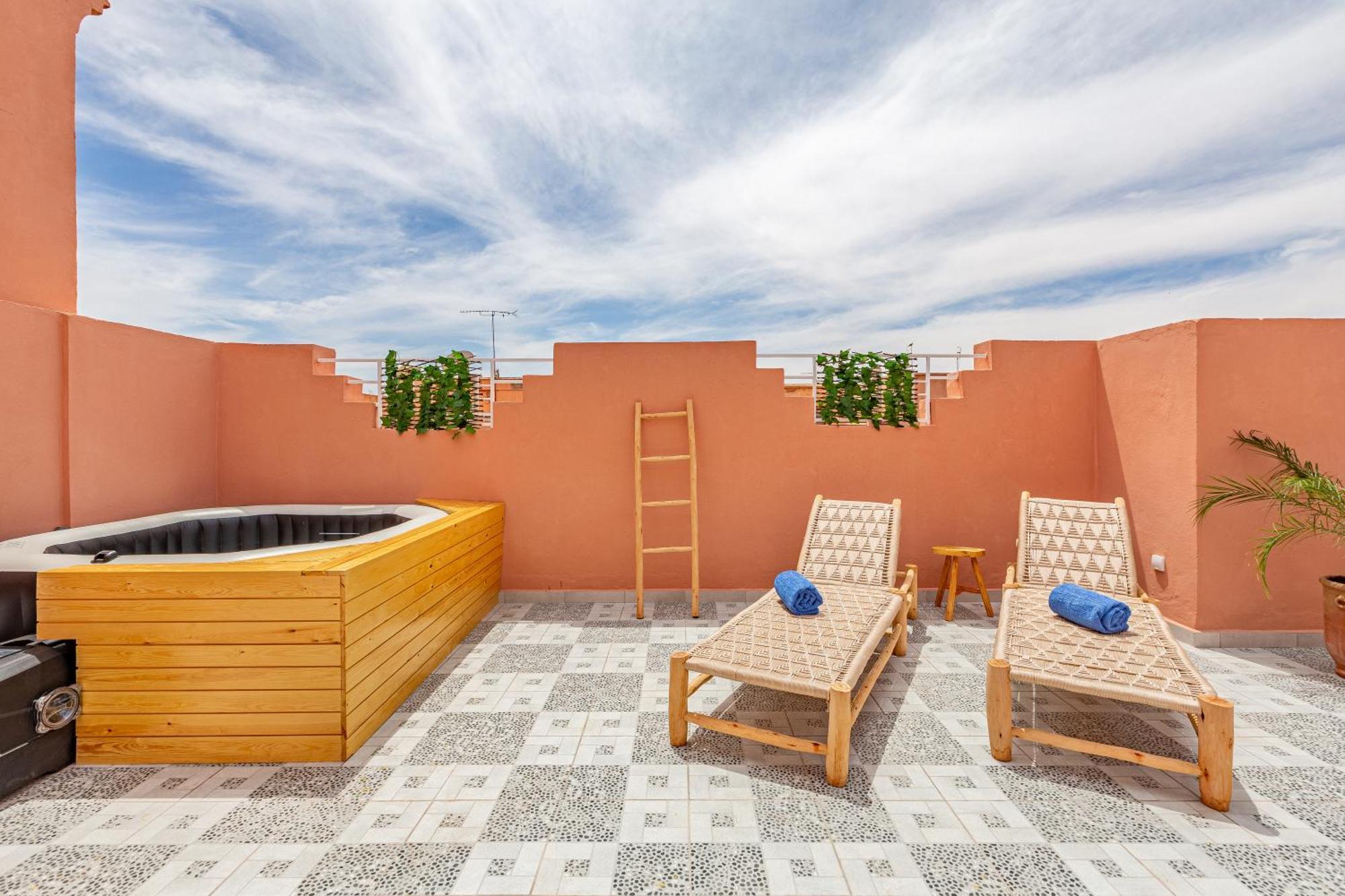 Riad Dar Juma, Suites & Appartements, Spa & Piscine Chauffee مراكش المظهر الخارجي الصورة